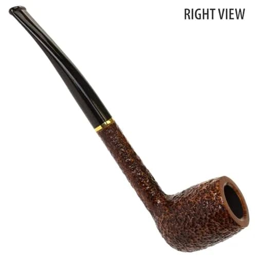 Savinelli Bing's Collection - Long Straight Billiard (Rustic Finish) | Handcrafted Italian Briar Pipe thumbnail 6