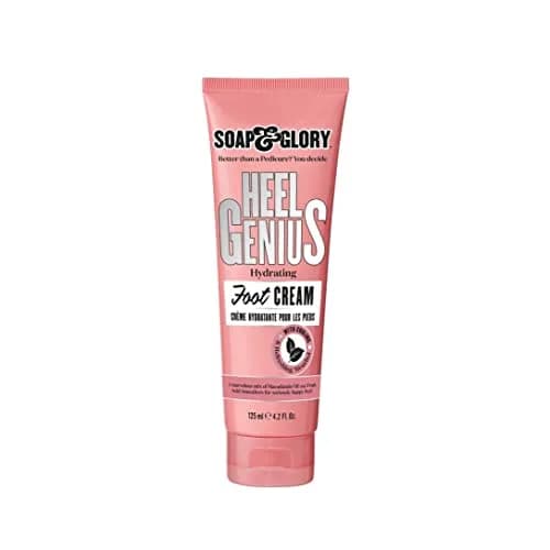 Soap & Glory Heel Genius Foot Cream 125ml (4.2 oz) | Overnight Repair for Dry, Cracked Heels thumbnail 1