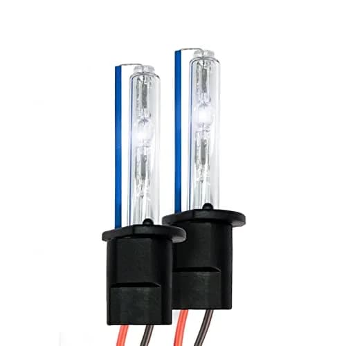 XtremeVision H1 HID Xenon Replacement Bulbs 6000K Light Blue (Pair) | Plug-and-Play HID Xenon Headlight Bulbs thumbnail 1