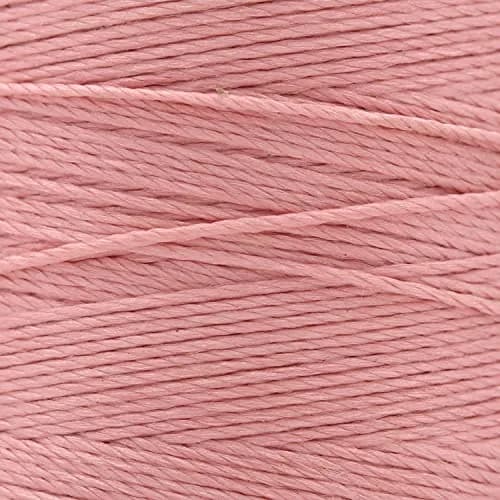 The Beadsmith Pure Silk Cord Raspberry Cream Size E 0.325mm (0.0128") 200 Yards (600 ft) | Luxurious & Durable Jewelry Thread thumbnail 2