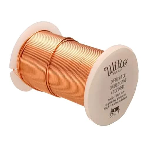 The Beadsmith Copper Jewelry Wire 20 Gauge Antique Copper 15 Yds (13.72 m) | Tarnish-Resistant for Crafts thumbnail 1