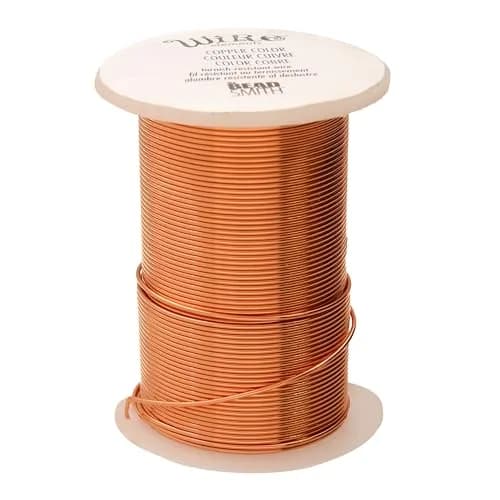 The Beadsmith Copper Jewelry Wire 20 Gauge Antique Copper 15 Yds (13.72 m) | Tarnish-Resistant for Crafts thumbnail 2
