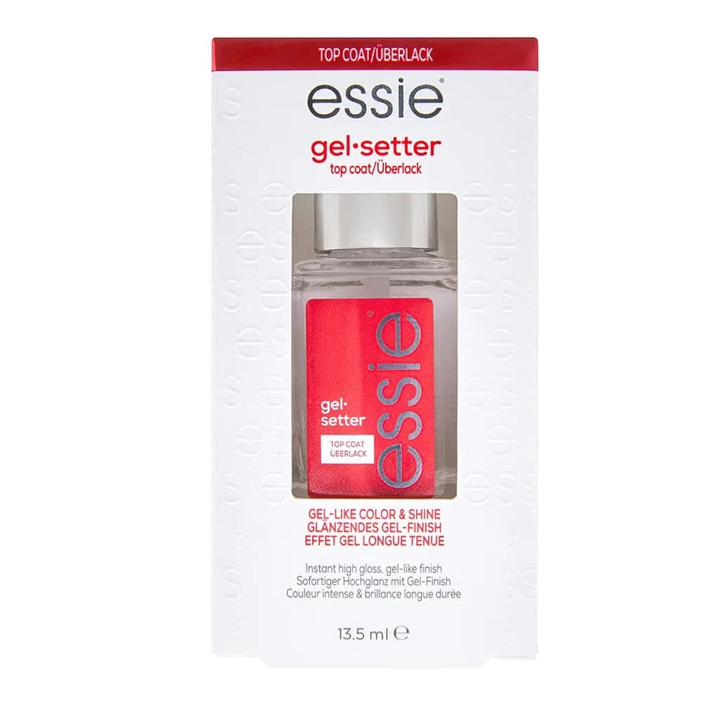 essie Gel Setter Top Coat Nail Polish 13ml (0.46 fl oz) | Gel-Like Finish & Chip Resistance - main product image