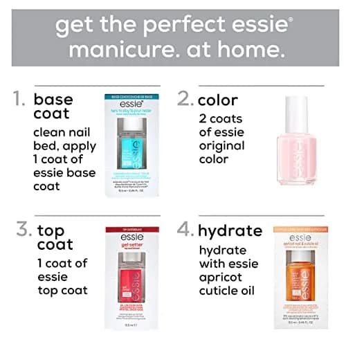 essie Gel Setter Top Coat Nail Polish 13ml (0.46 fl oz) | Gel-Like Finish & Chip Resistance thumbnail 7