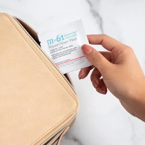 m-61 PowerGlow Peel Exfoliating Facial Peel 10 Treatments | 1-Minute, At-Home Skin Resurfacing thumbnail 5