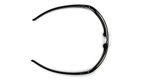 Pyramex Goliath Safety Glasses Black Frame Clear Anti-Fog Lens | ANSI Z87.1+ Certified thumbnail 5
