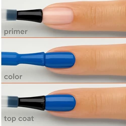 Sally Hansen Miracle Gel Nail Polish 0.5 Fl Oz | No UV Needed, Long Lasting, Vegan, Opaque Navy Blue thumbnail 3