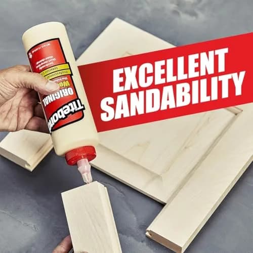 Titebond Original Wood Glue 16 oz | Industry Standard, Bonds Stronger Than Wood, Yellow thumbnail 4