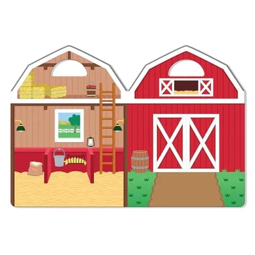 Melissa & Doug Puffy Sticker Play Set – On The Farm, 52 Reusable Stickers with 2 Scenes | Creative Farm Fun for Kids 4+ thumbnail 8