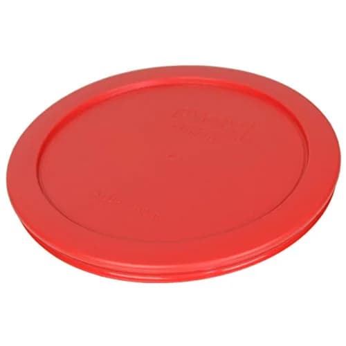 Pyrex 7201-PC Red Replacement Lid for 4-Cup Mixing Bowls | BPA-Free Plastic, Microwave Safe, Made in USA thumbnail 2