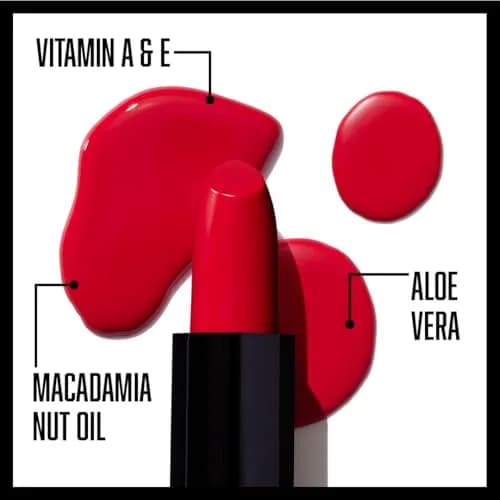 wet n wild Silk Finish Lipstick, Cashmere | Hydrating Satin Finish, Vitamins A & E, Macadamia Nut Oil thumbnail 2