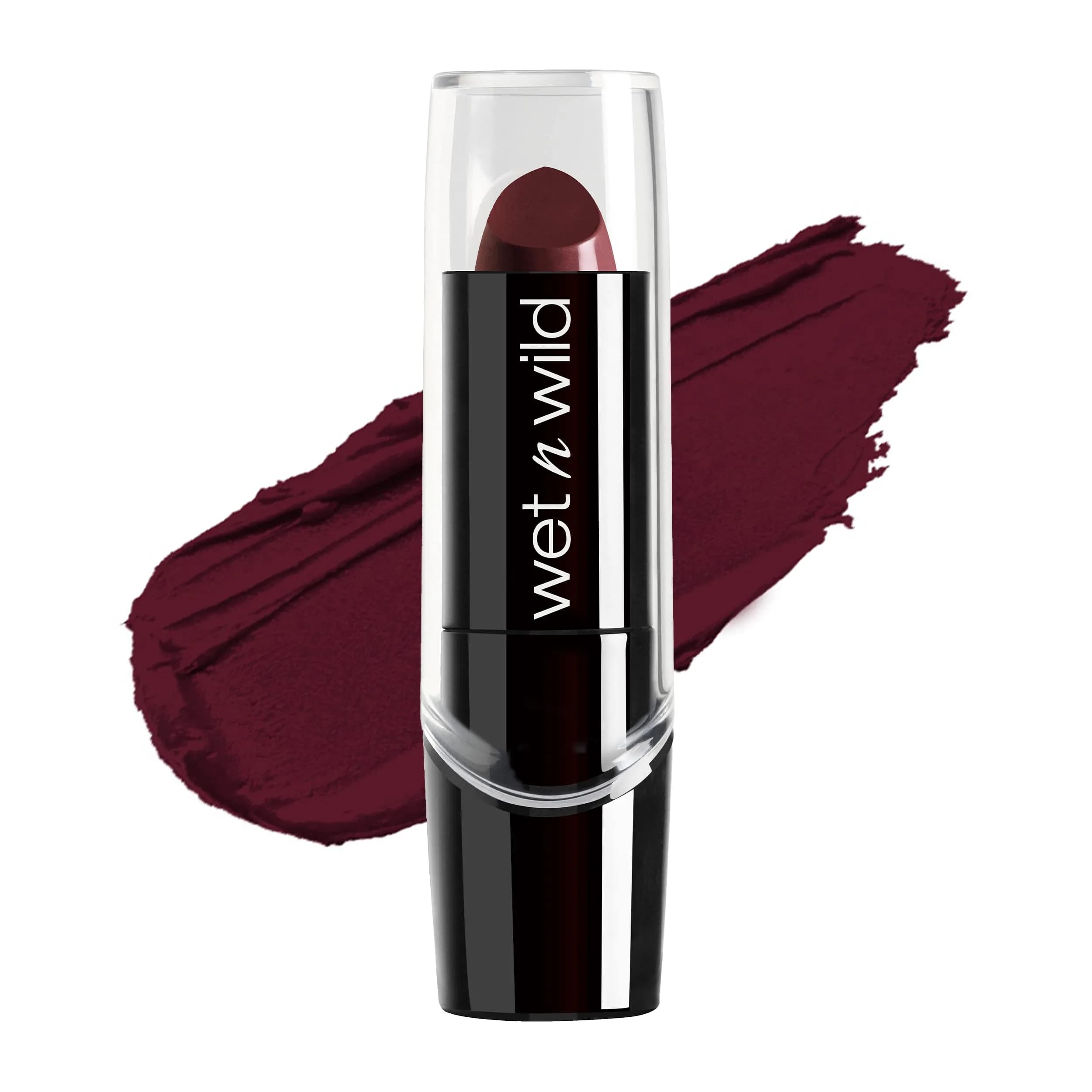 wet n wild Silk Finish Lipstick Black Orchid | Hydrating Rich Buildable Lip Color