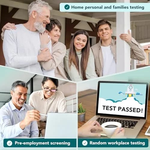 Easy@Home 5 Panel Urine Drug Test Kit, 25 Count | Detects THC, Cocaine, Opiates, Amphetamines & Oxazepam thumbnail 6