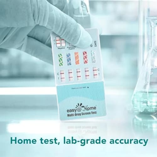 Easy@Home 5 Panel Urine Drug Test Kit, 25 Count | Detects THC, Cocaine, Opiates, Amphetamines & Oxazepam thumbnail 7