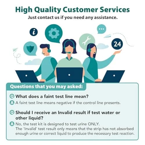 Easy@Home 5 Panel Urine Drug Test Kit, Multi Drug Screening Test, 10 Count | Accurate Home Screening thumbnail 9