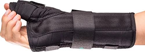 Aircast A2 Wrist Brace with Thumb Spica - Right, Large | Support for Carpal Tunnel, Tendonitis & Sprains thumbnail 3