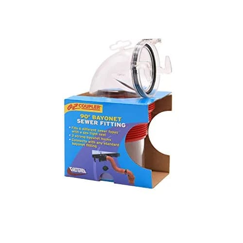 Valterra EZ Coupler 90 Bayonet Sewer Fitting | Durable RV Waste Water Adapter thumbnail 8