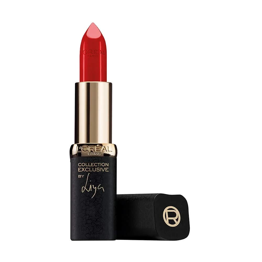 L'Oreal Paris Lipstick Liya's Red 0.13 oz | Pure Matte, Comfortable Wear