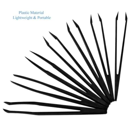 Marrywindix Plastic Tweezers 7pcs | Anti-static Precision Electronics & Jewelry Tool thumbnail 3