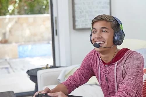 Turtle Beach Recon 50X Wired Gaming Headset Black/Green | 40mm Speakers, Removable Mic, Multiplatform Compatibility thumbnail 7