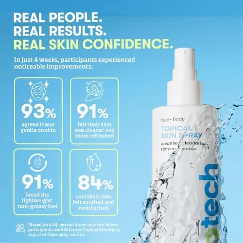 BRIOTECH Hypochlorous Acid Spray for Face and Body 118ml (4 fl oz) | Clinically Tested for Sensitive Skin thumbnail 4