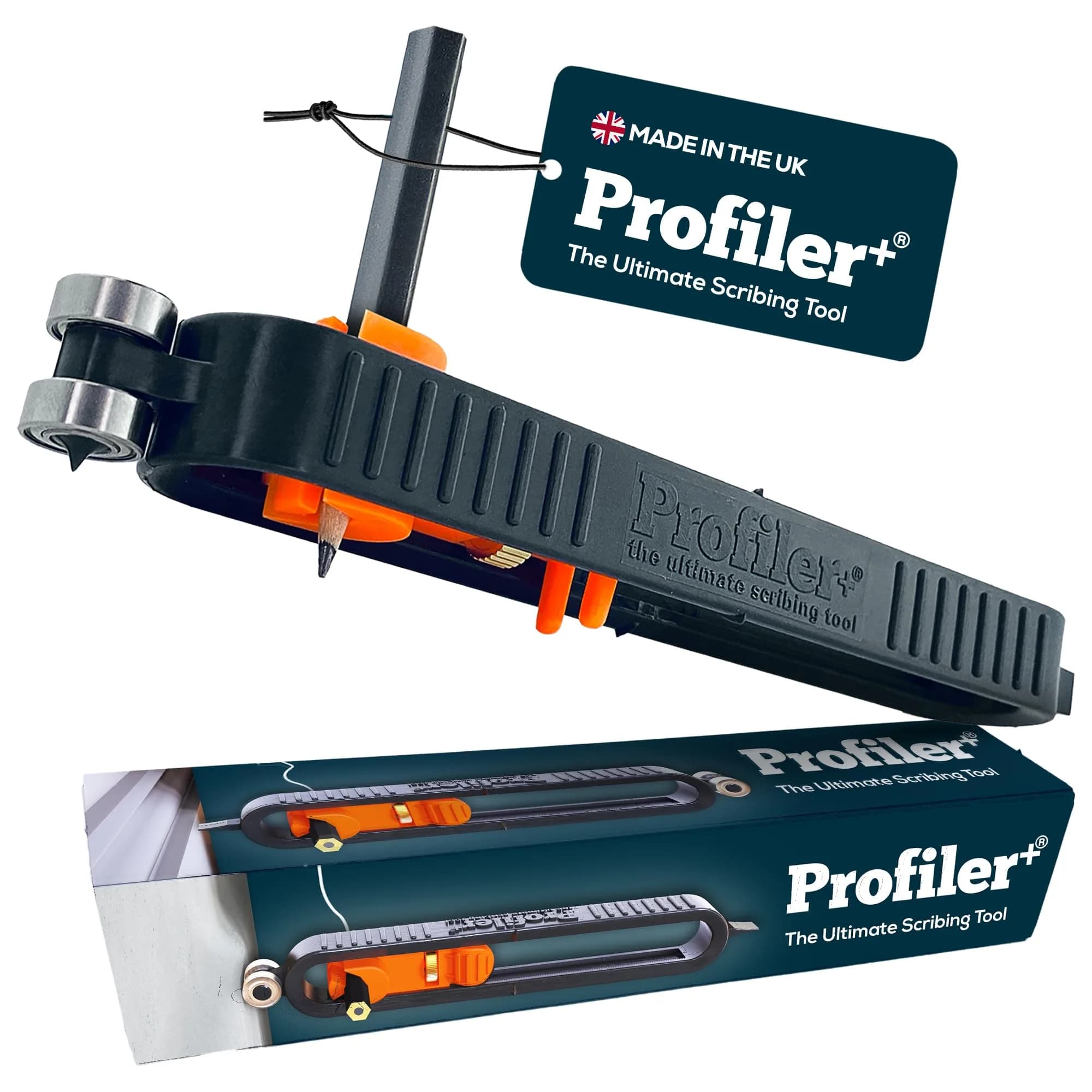 Profiler+ Multifunction Scribing Tool – Adaptable to Any Marker, Precise Woodworking & Carpentry (0.5mm) | UK Made - main product image