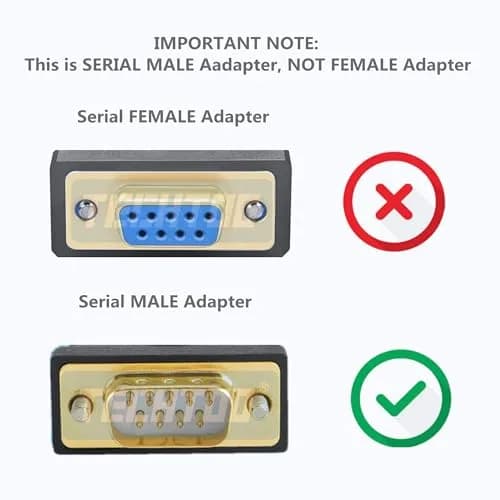 TECHTOO 4-Port USB to RS232 Serial Adapter 1.2m (4 ft) | FTDI Chipset for Reliable Data Transfer thumbnail 5