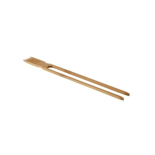 Restaurantware 10 in Bamboo Chopsticks with Fork, All-In-One, 100 Count | Eco-Friendly, Disposable Utensils for Food Trucks & Restaurants thumbnail 1