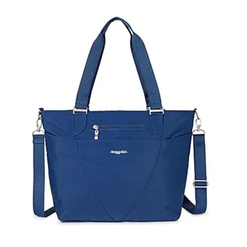 Baggallini Avenue Tote - 12x18 Laptop Tote Bag for Women, 31.6cm x 45.7cm x 13.2cm (12"H x 18"W x 5.5"D) | Water-Resistant Carry-On Bag thumbnail 1