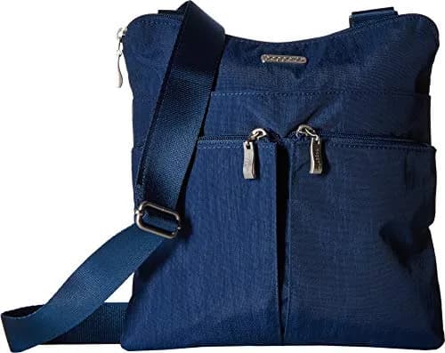 Baggallini Women's Horizon Crossbody 10x10.5" Water-Resistant Nylon Purse with RFID Wristlet thumbnail 1