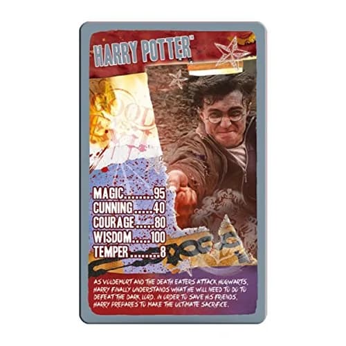 Top Trumps Harry Potter and the Deathly Hallows Part 2 Card Game 29 Cards | Educational & Portable Fun thumbnail 2