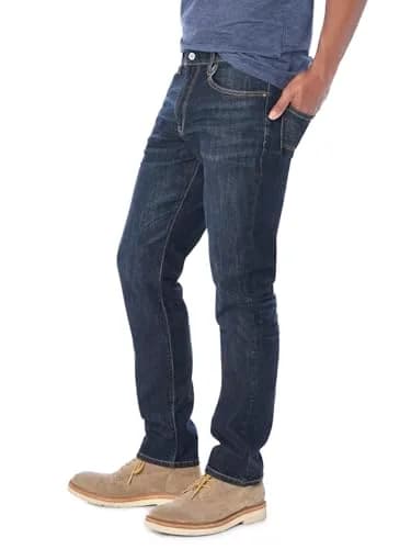 Lucky Brand Men's 410 Athletic Fit Jean, Barite, 29W x 34L | Relaxed Fit Tapered Leg thumbnail 3