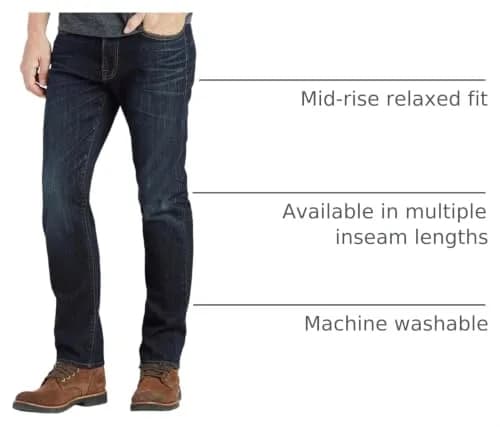 Lucky Brand 410 Athletic Fit Jeans Barite 30x32 | Relaxed Fit Tapered Leg thumbnail 4