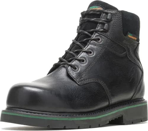 HyTest Mens 6 Black Composite Toe Waterproof SR Boot 12.0 EEE | Durable Work Boot for Men thumbnail 1