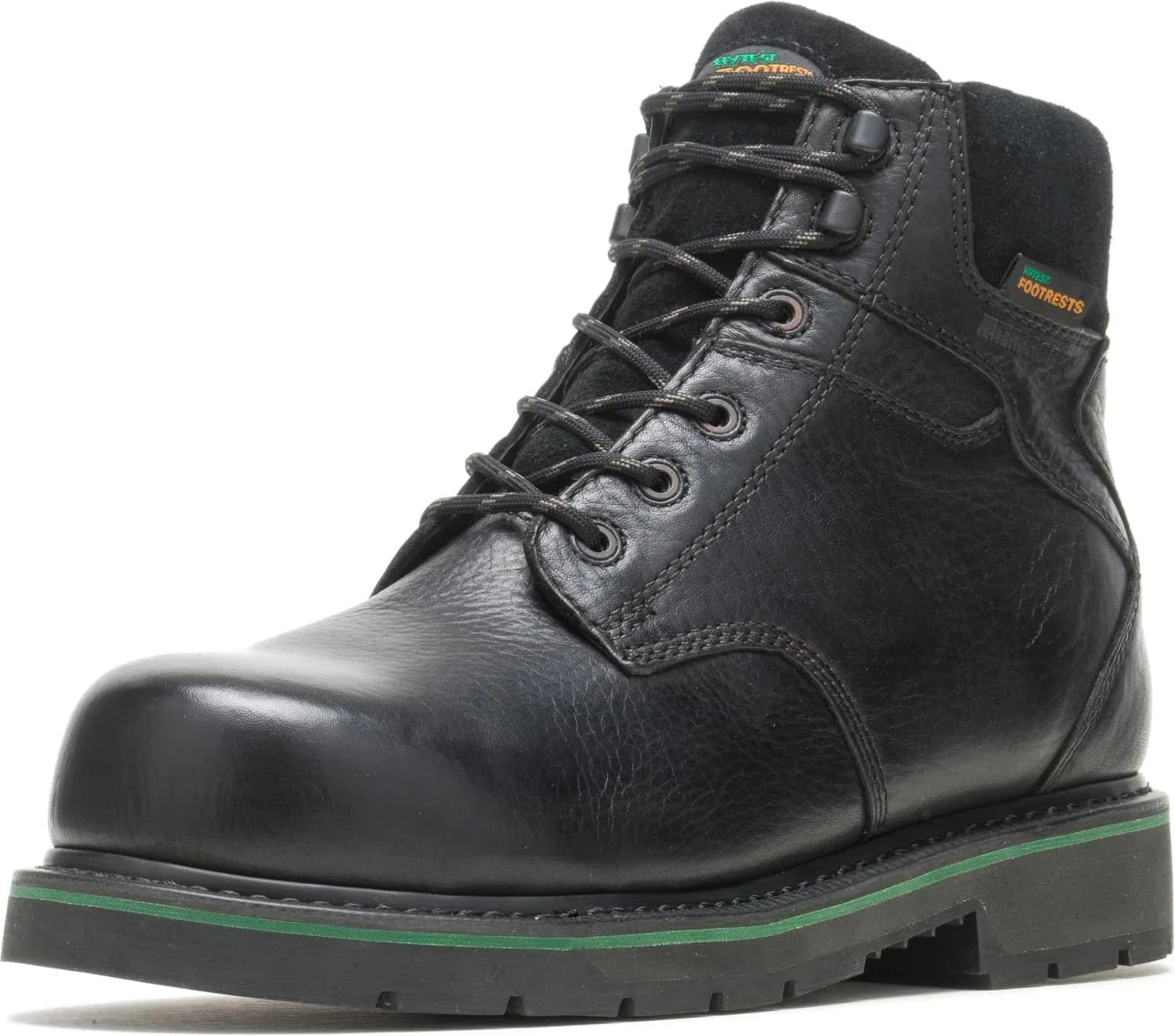 HyTest Mens 6 Black Composite Toe Waterproof SR Boot 9.0 EEE | Durable Work Boot with Composite Toe - main product image