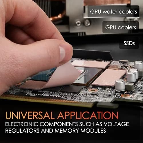Thermal Grizzly Minus Pad 8 120x20x1.0mm 2 Pack | High Conductivity Thermal Interface Pad thumbnail 3