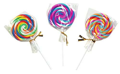 Raymond Geddes Swirl Pop Food Erasers 24-Pack | Fun Scented Stationery for Kids thumbnail 1