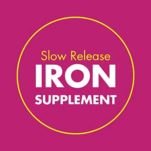Slow Fe 45mg Iron Supplement Tablets 60 Count | Doctor Recommended for Iron Deficiency thumbnail 2