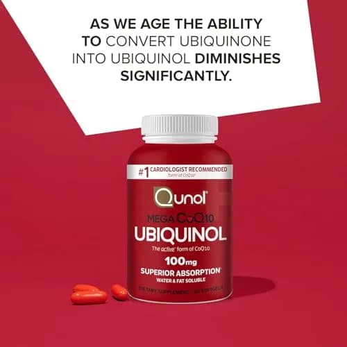 Qunol Mega Ubiquinol CoQ10 100mg thumbnail 5