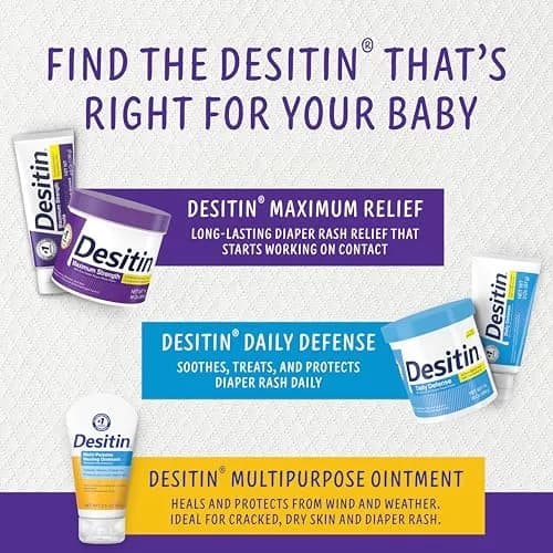 Desitin Maximum Strength Diaper Rash Paste 4.8 oz (136 g) | 40% Zinc Oxide for 12-Hour Protection thumbnail 7