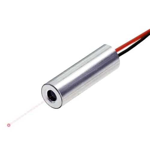 Quarton Red Dot Laser Module 7mm x 21mm | Class 2, <1mW, 2.6-6V, APC Driver thumbnail 1