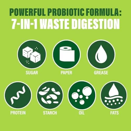 Green Gobbler Septic Tank Enzyme Treatment Packets | 6-Month Supply for Septic Care thumbnail 4