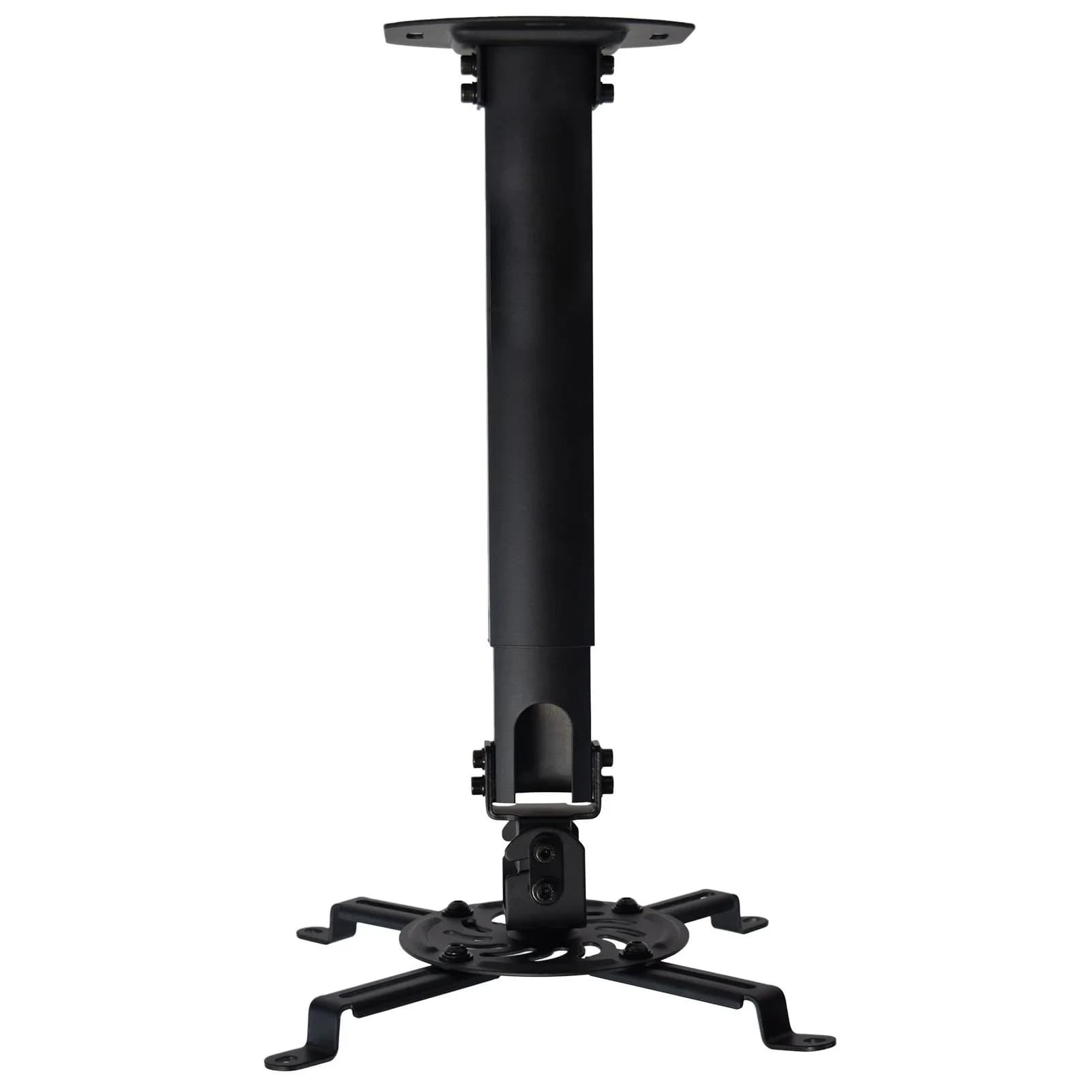VIVO MOUNT-VP02B Black Extending Ceiling Projector Mount | 13.97 cm (5.5 in) to 31.75 cm (12.5 in) Mounting Range