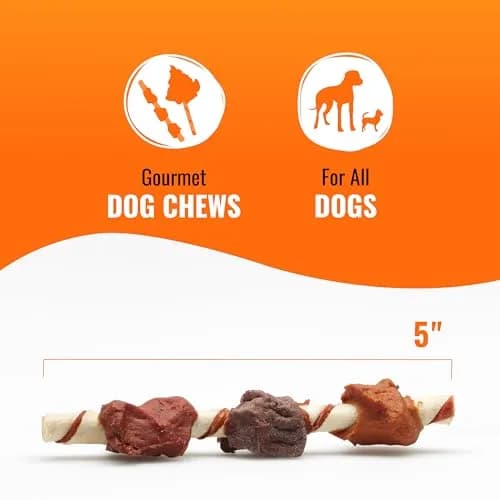 GOOD 'N' FUN Triple Flavor Kabobs Dog Treat 340g (12 oz) | Protein-Rich Dental Chew thumbnail 4