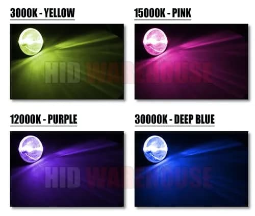 HID-Warehouse H1 Xenon Replacement Bulbs 15000K Pink (Pair) | Plug-and-Play HID Headlight Upgrade thumbnail 5