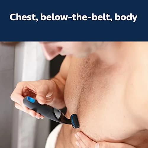 Philips Norelco Bodygroom Series 1100 BG1026/60 Showerproof Body Hair Trimmer for Men | Trims Below Neck Safely thumbnail 6