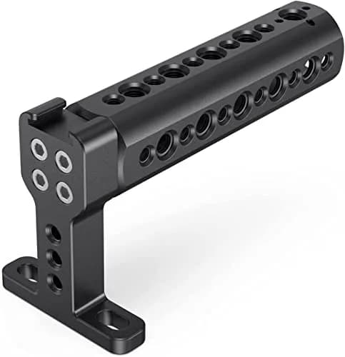 SmallRig Camera Top Handle Grip 1638 | DSLR Cage Handle with Cold Shoe Mount for Camera Rig thumbnail 1