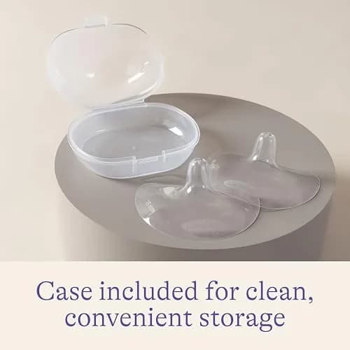 Lansinoh Contact Nipple Shields for Nursing Mothers, 24mm | Helps with Latch-On Challenges thumbnail 6