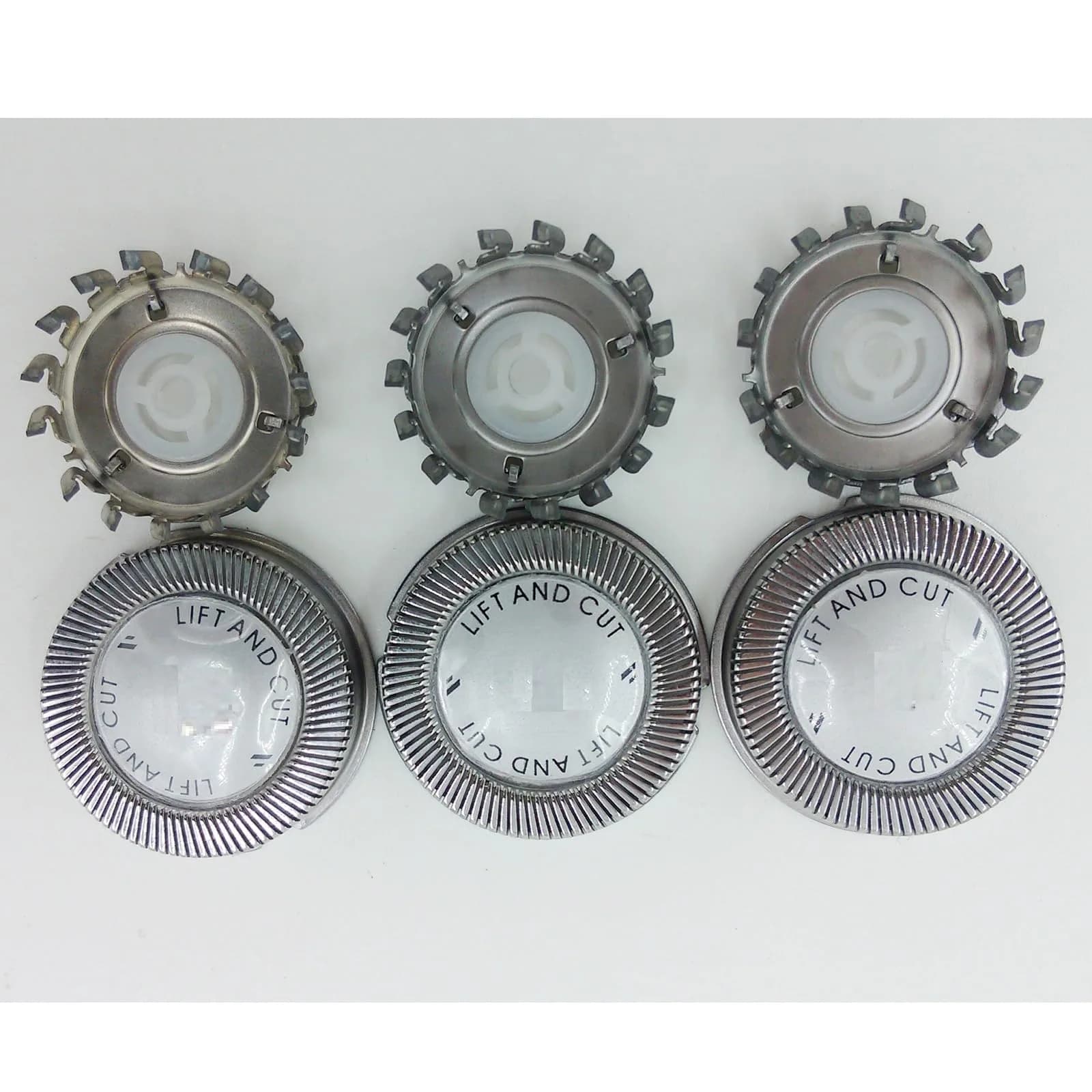 U-nique Rotary Shaver Head Replacement for Philips HQ56 HQ55 HQ4+ HQ3, 3-Pack (0.11 kg) - main product image