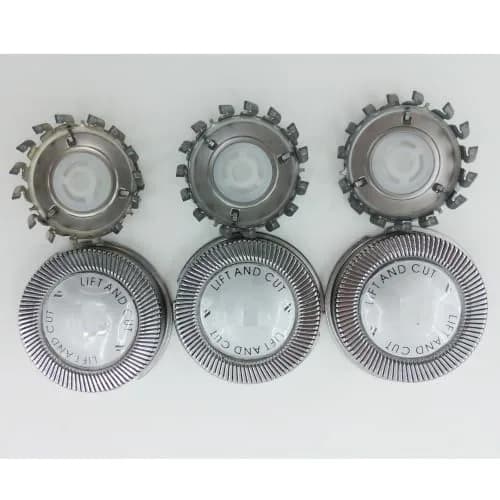 U-nique Rotary Shaver Head Replacement for Philips HQ56 HQ55 HQ4+ HQ3, 3-Pack (0.11 kg) thumbnail 1